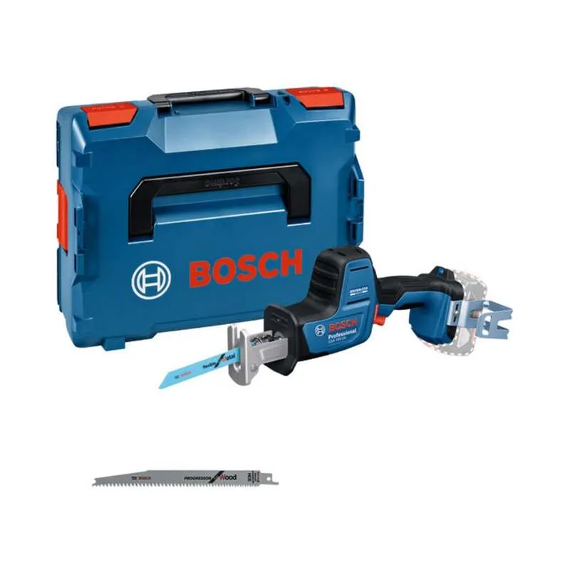 B-Ware Bosch Akku-Säbelsäge GSA 18V-24 Säge Elektrowerkzeug 230mm 1,7kg blau solo L