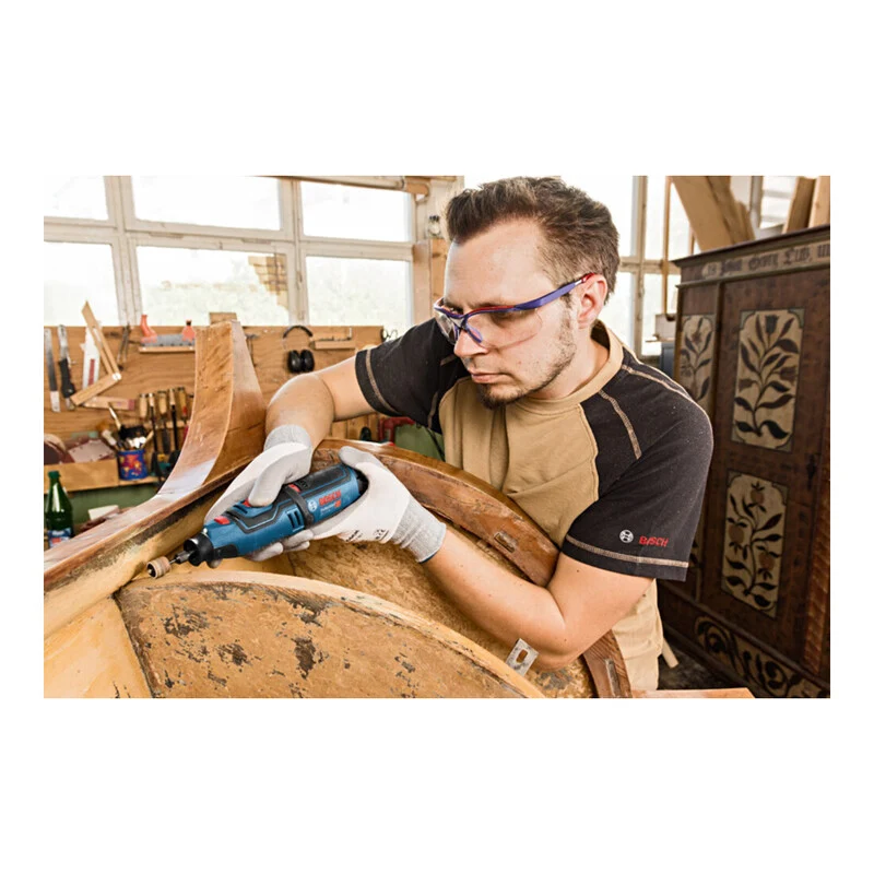 B-Ware Bosch Akku-Rotationswerkzeug GRO 12V-35 Solo Werkzeug Bohrer Schleifer