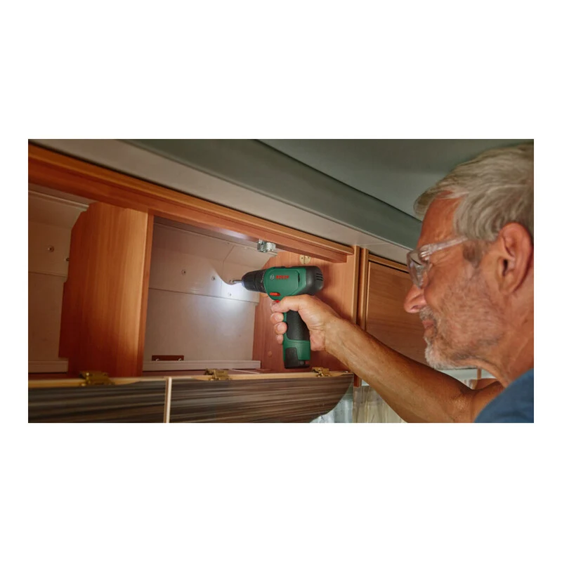 B-Ware Bosch Akku-Bohrschrauber EasyDrill 1200 12V 1,5Ah Schrauber Solo Softgrip 30Nm