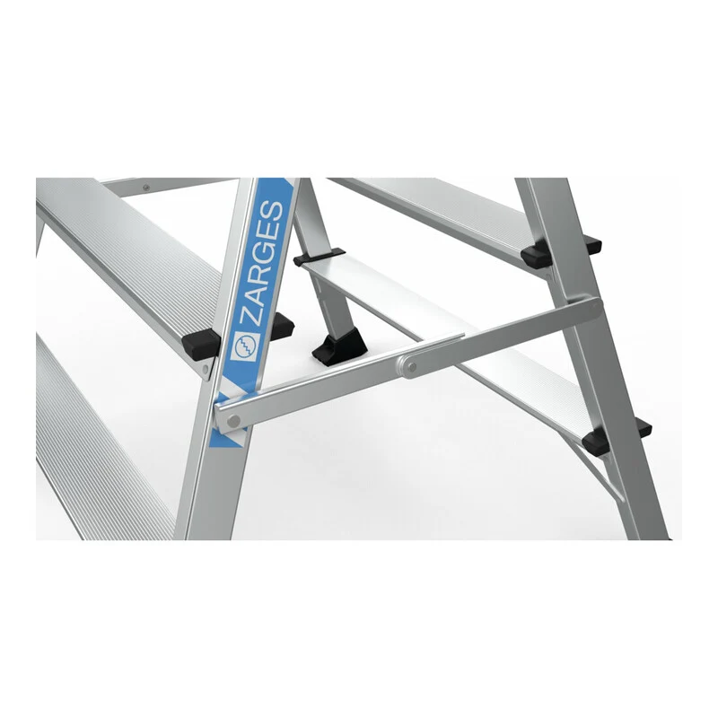 B-Ware Zarges Arbeitspodest XLstep P 2x4 Stufen stabil und beidseitig begehbar 150kg