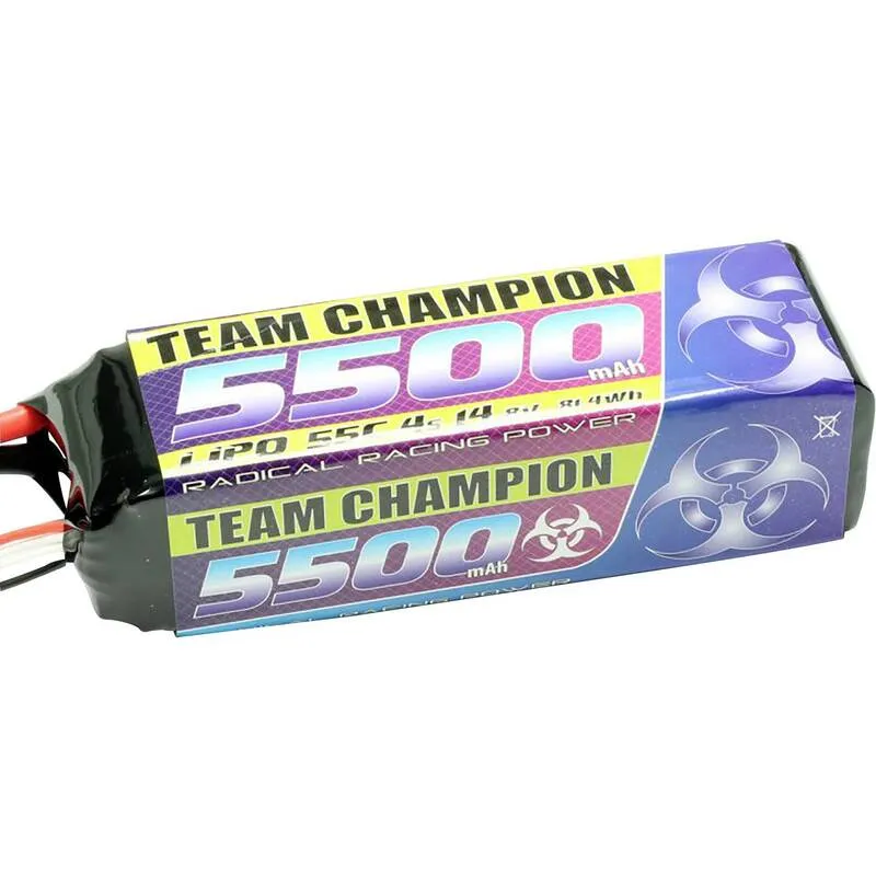 B-Ware Pichler Modellbau LiPo-Akkupack 14.8V 5500mAh 4 Zellen 55C Softcase XT90