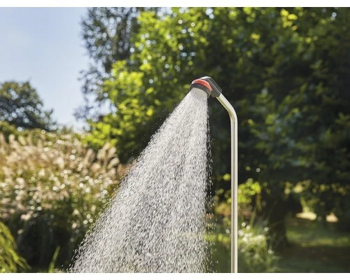 B-Ware GARDENA Gartendusche Duo Garten Dusche mit 2 Strahlformen aus Kunststoff Metall