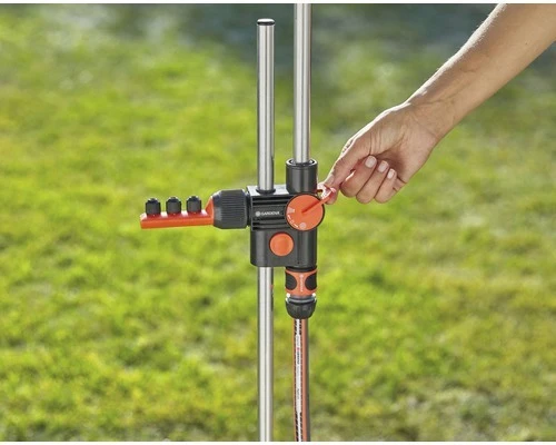 B-Ware GARDENA Gartendusche Duo Garten Dusche mit 2 Strahlformen aus Kunststoff Metall