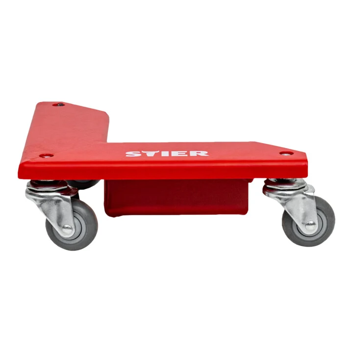 B-Ware STIER Eckenroller-Set Möbelroller Transporthilfe Gummi-Rollen Tragkraft 150 kg