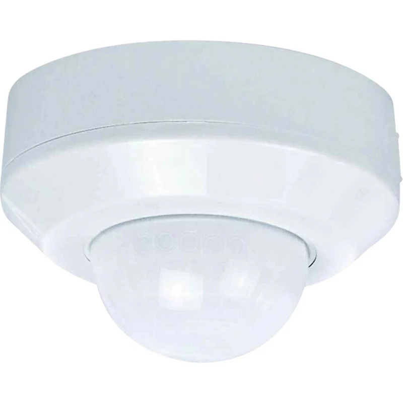 B-Ware Niko Bewegungsmelder Präsenzmelder Aufputz 360 Grad Relais IP55 Decke RAL 9010