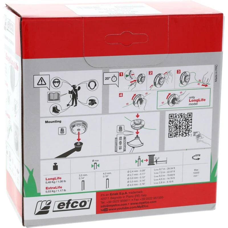 Emak Fadenkopf passend für 8355, 8410 8460 IC, 8465 Ergo u. a.