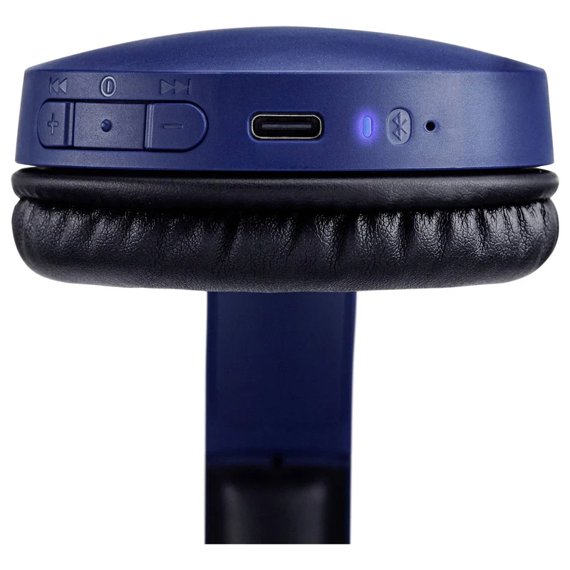 B-Ware Panasonic Kopfhörer Headset RB-HF630BE-A Bluetooth Blau Wireless Audio