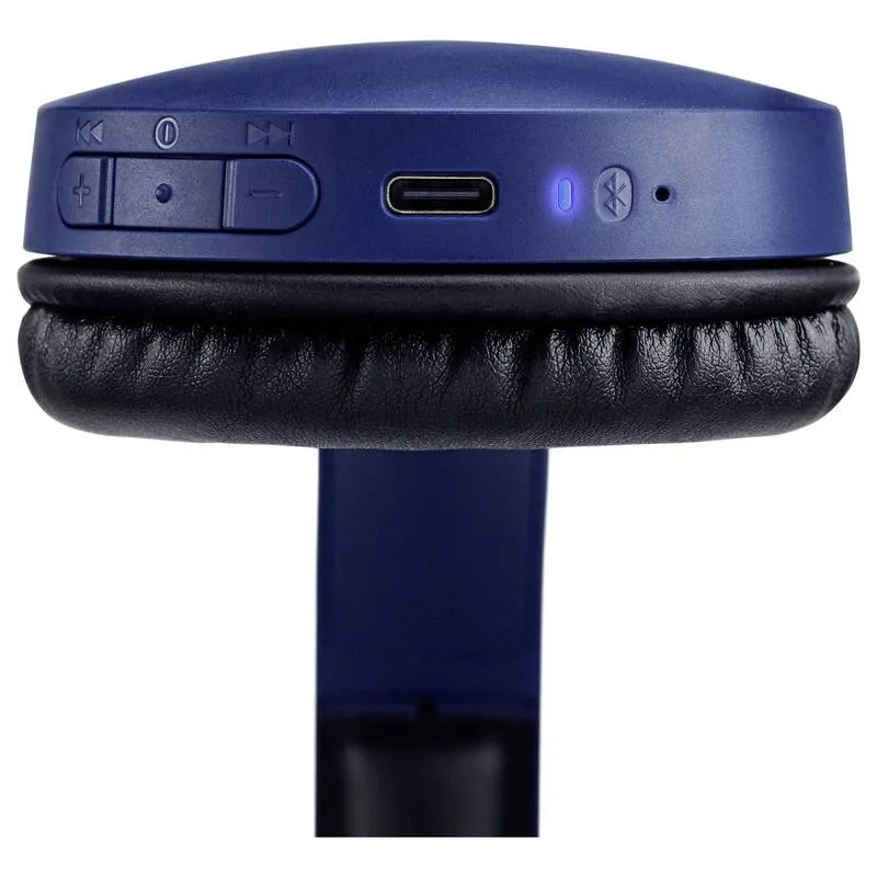 B-Ware Panasonic Kopfhörer Headset RB-HF630BE-A Bluetooth Blau Wireless Audio