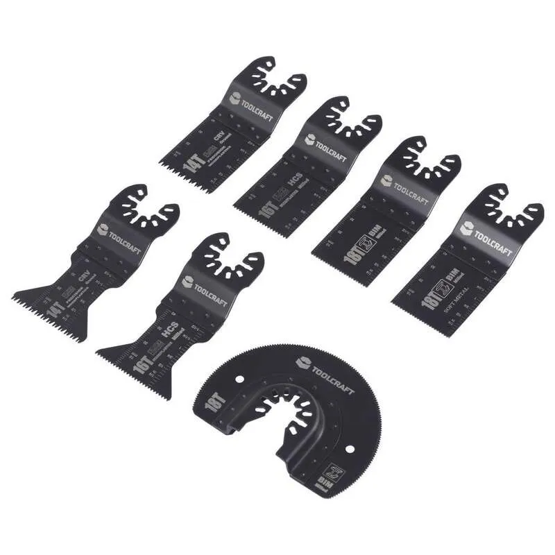 2x B-Ware TOOLCRAFT Multifunktionswerkzeug Set Aufsatz Werkzeugaufnahme 24-teilig 2 SETS