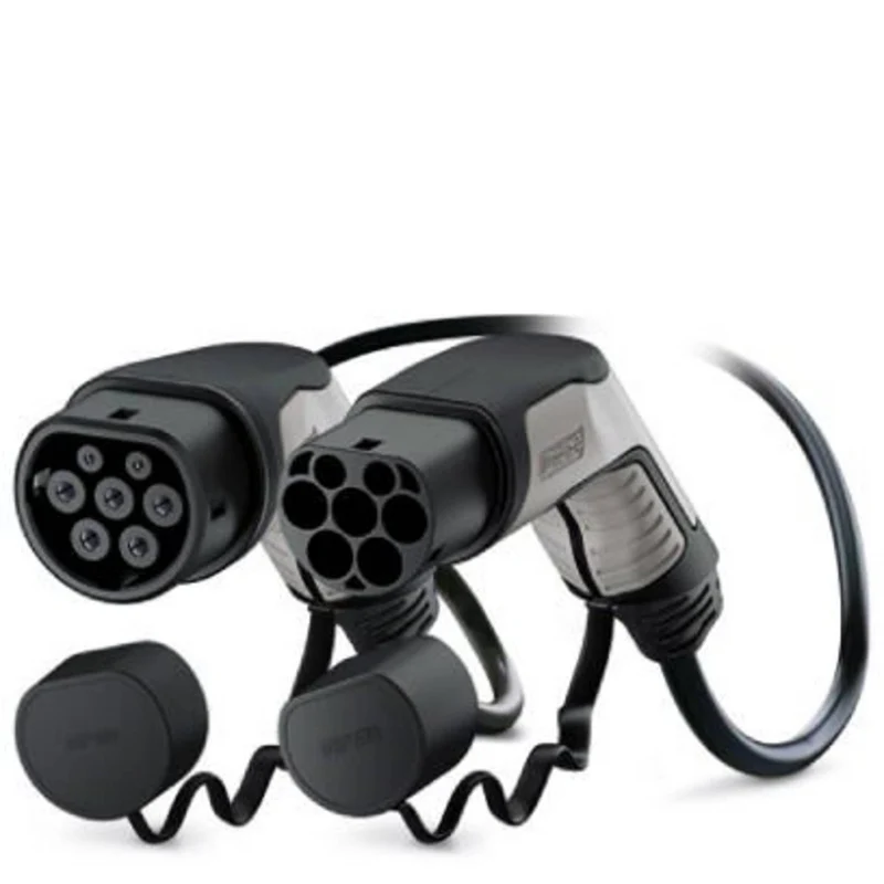 B-Ware Phoenix Contact eMobility Ladekabel Kabel Typ 2 Mode 3 c-line schwarz grau 7 m