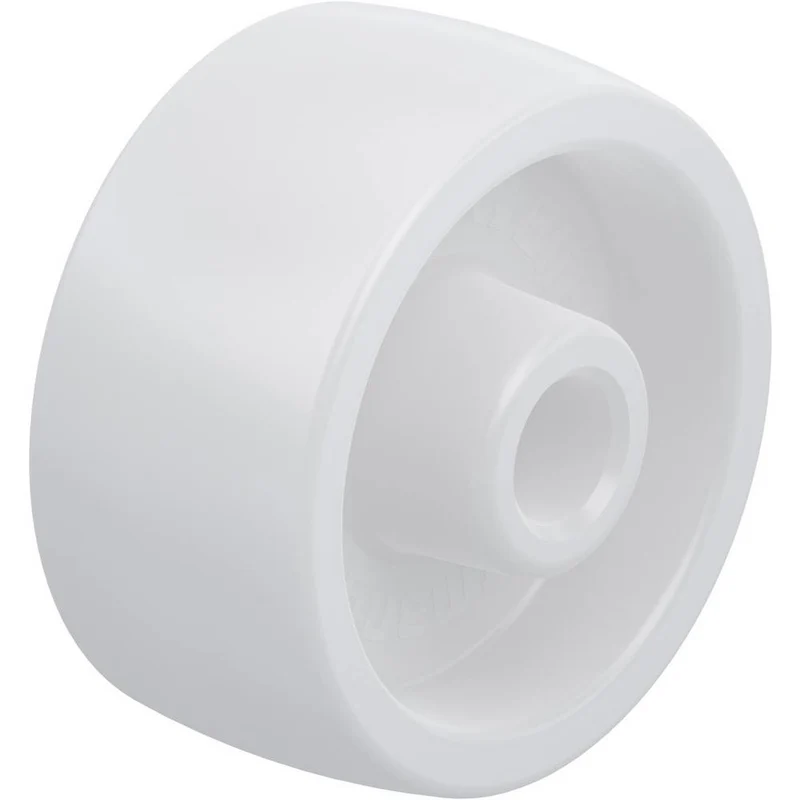 8x B-Ware Blickle Kunststoffrad PO 60/12G Rad Polyamid Weiß Gleitlager 60mm 150 kg 8 STÜCK