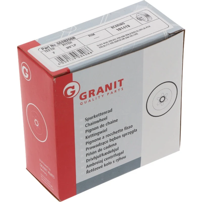 GRANIT ENDURANCE Cut Spurkettenrad 3/8" 7Z Gewicht 176 g