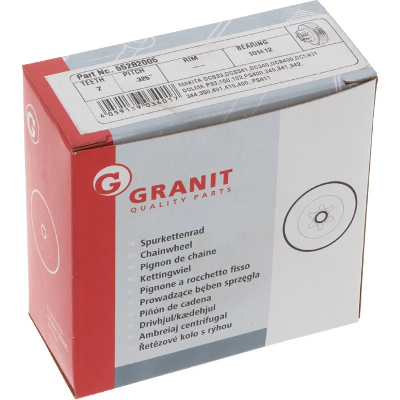 GRANIT ENDURANCE CUT Spurkettenrad.325" 7Z – 206 223 100
