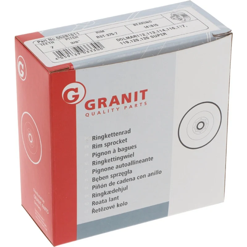 GRANIT ENDURANCE Cut Ringkettenrad 3/8" 7Z Gewicht 182 g