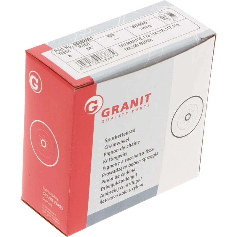 GRANIT ENDURANCE CUT Spurkettenrad 3/8" 8Z – 119 223 100