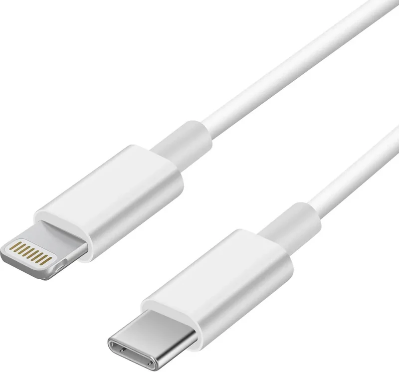B-Ware Apple Lightning zu USB-C Kabel Datenkabel iPhone Ladekabel 1m weiß778