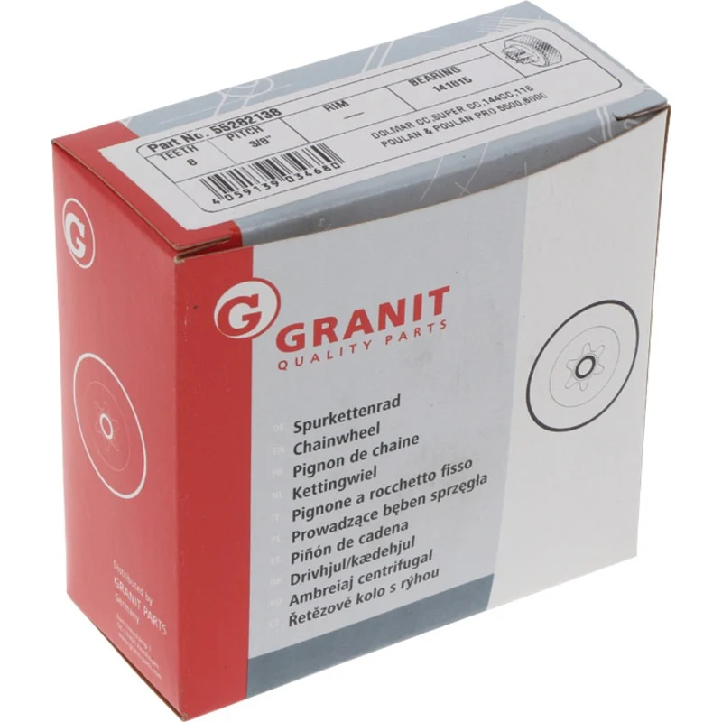 GRANIT ENDURANCE CUT Spurkettenrad 3/8" 8Z