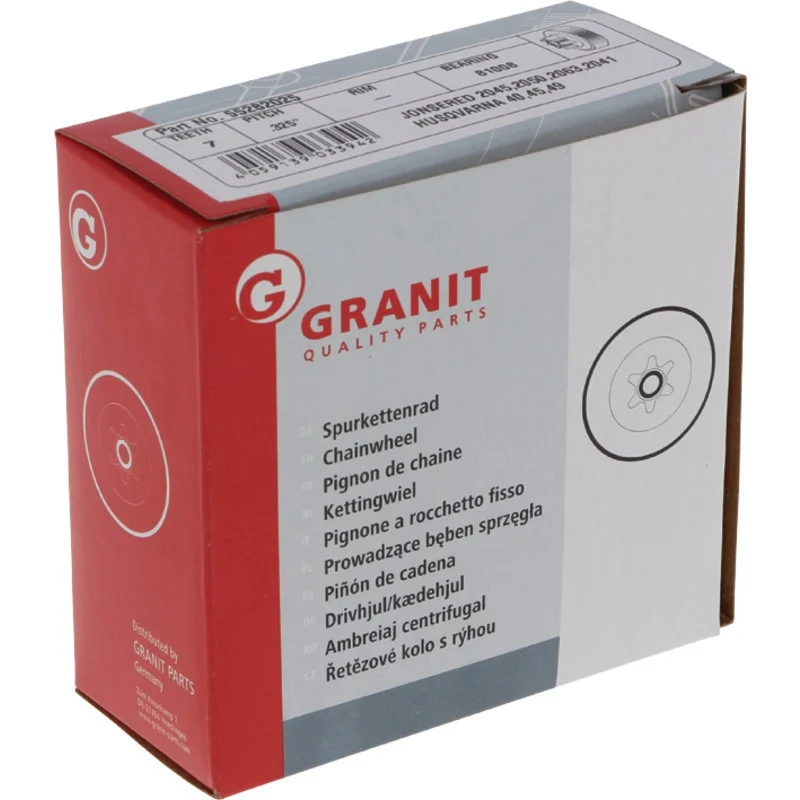 GRANIT ENDURANCE CUT Spurkettenrad.325" 7Z Gewicht 118 g