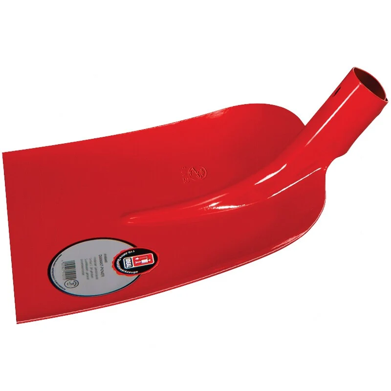 IDEAL Schaufel, Holsteiner rot, ohne Stiel – 270 mm