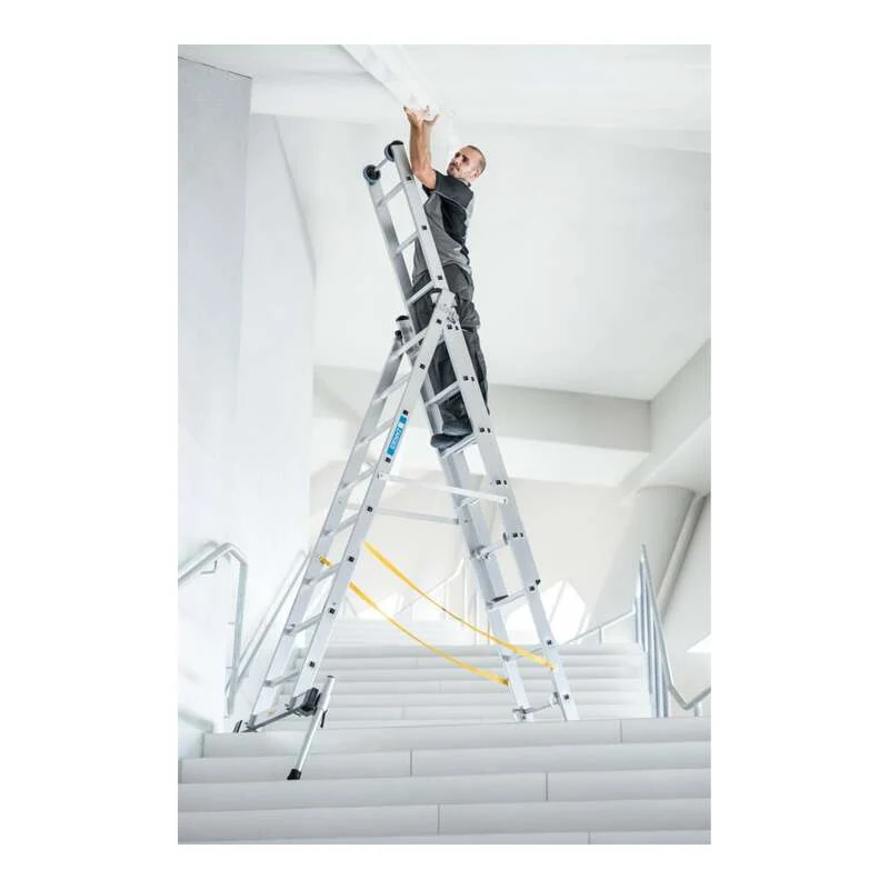 B-Ware ZARGES Holmverlängerung Aluminium Quertraversen 73x25mm für Rechteckrohrholm