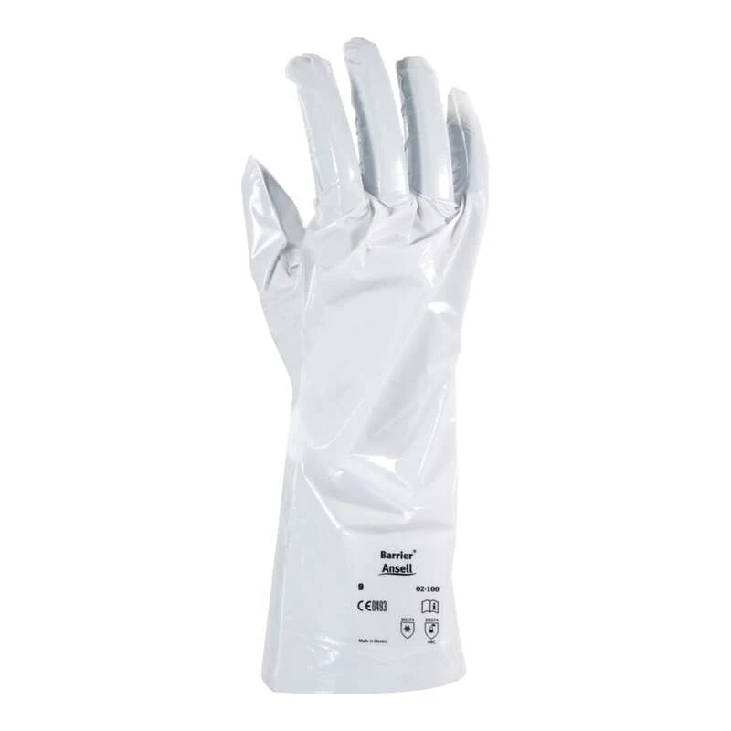 B-Ware Ansell Chemikalienschutz-Handschuh 12 Paar AlphaTec 02-100 Gr. 7 / S Handschuhe