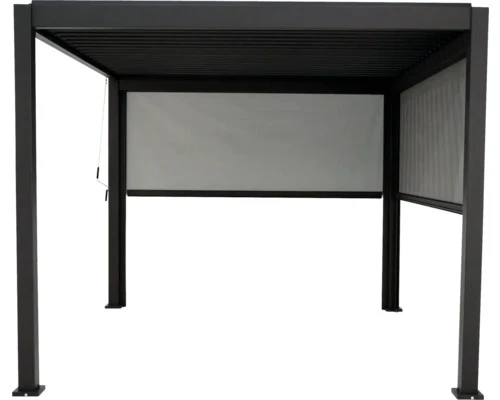B-Ware Unbekannt 111 Sonnenrollo 400 cm anthrazit für Pergola Seitenwand