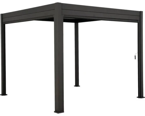 B-Ware Unbekannt 111 Sonnenrollo 400 cm anthrazit für Pergola Seitenwand
