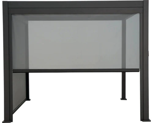 B-Ware Unbekannt 111 Sonnenrollo 400 cm anthrazit für Pergola Seitenwand