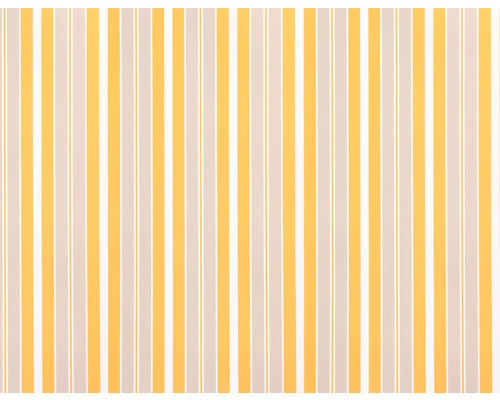 B-Ware Gelenkarm-Markise 3x2,5m PE Lotuseffekt Orange-Grau-Weiß für Balkon Terrasse