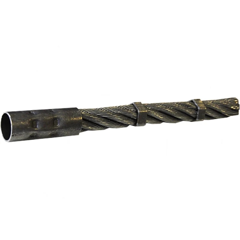 GRANIT Wildkrautbüschel passend für Agria, Schmidt, WIMA – 280 mm Ausführung SideLock Bürstenzopf aus Seil