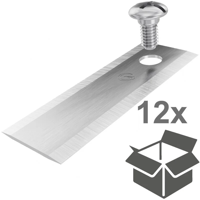 Grimsholm Messerklingensatz passend für Stiga A300, A500, A750 u. a. – 44,5 mm