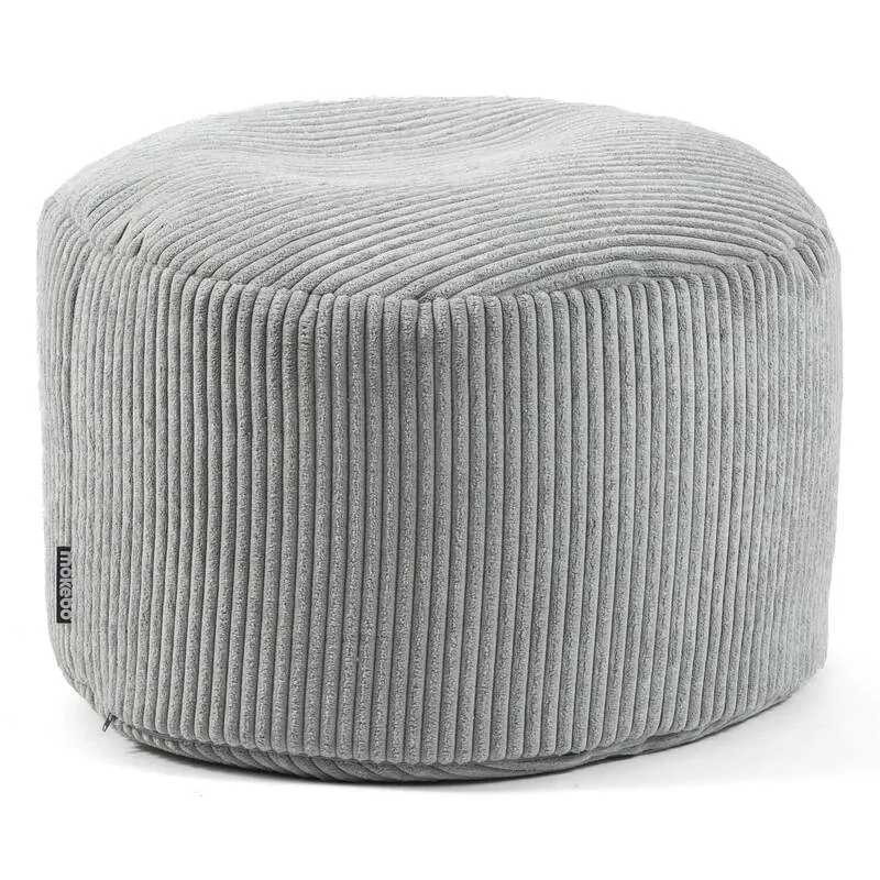 B-Ware mokebo Pouf, Hocker o. Sitzhocker aus Cord 40x60 cm 'Der Faule Lenz', Bodenki223