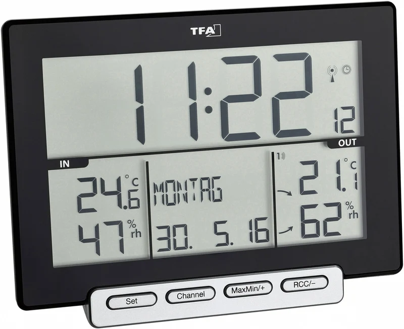 B-Ware TFA Funkthermometer Hygrometer Thermometer Trinity Temperatur Luftfeuchtigkeit