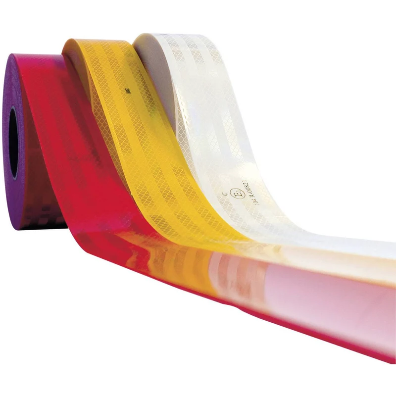 B-Ware 3M Diamond Grade 983-10 DR-1230-4004-7 Konturmarkierung Reflektorband Weiß 352
