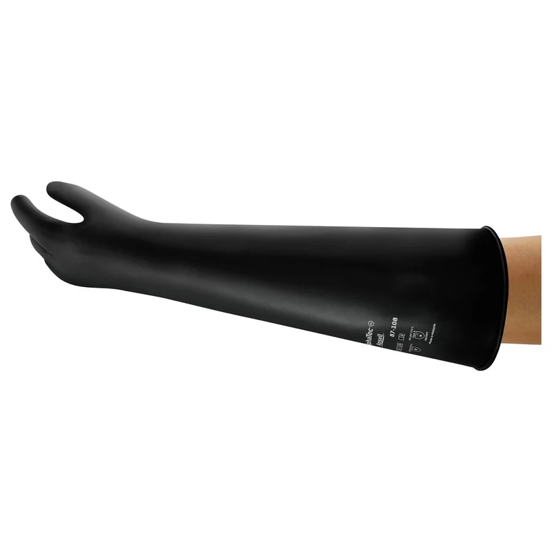 B-Ware Ansell AlphaTec 87108 Schutzhandschuh Handschutz Größe 10,5 Arbeitsschutz