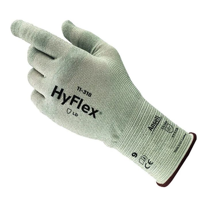 B-Ware Ansell Handschuh Schutzhandschuh Schnittschutzhandschuh Größe 6 HyFlex 12 Paar