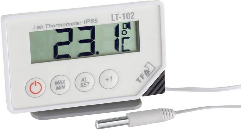 B-Ware Kabelgebundenes Thermometer Weiß LT-102 TFA Dostmann