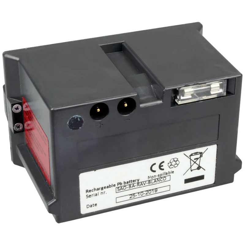 B-Ware Hückmann Hubwagenakku Ersatzbatterie 599 001001 Akku 12V 1.2Ah Blei-Vlies