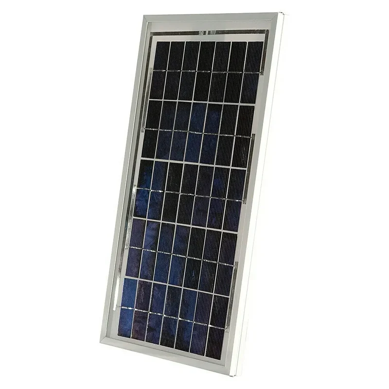 B-Ware Sunset Solarmodul Solarpanel Solarzelle SM 10 Polykristallin Glas Kunststoff 10W