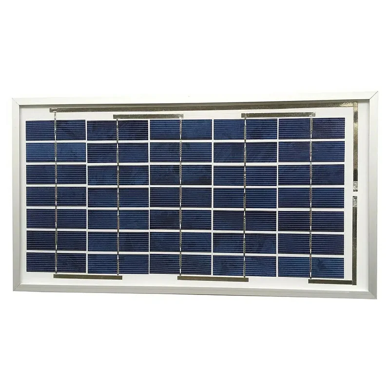 B-Ware Sunset Solarmodul Solarpanel Solarzelle SM 10 Polykristallin Glas Kunststoff 10W