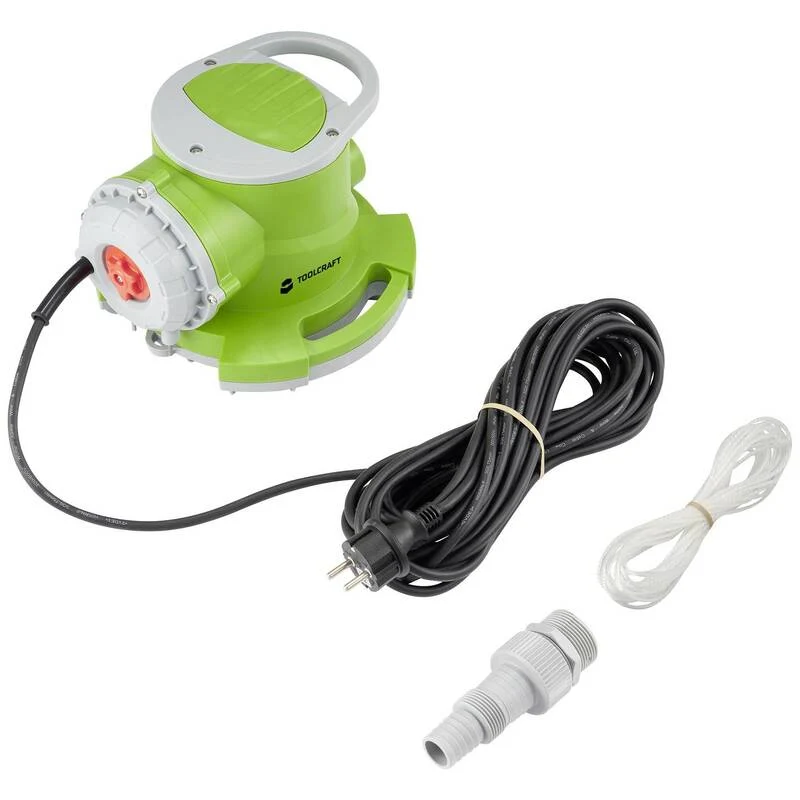B-Ware Toolcraft Tauchpumpe Flachsaugende Pumpe 7000l/h 7m IPX8 Gartenpumpe 400W