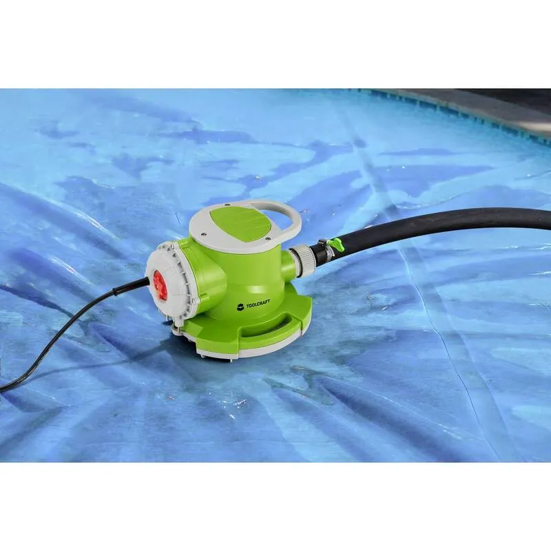 B-Ware Toolcraft Tauchpumpe Flachsaugende Pumpe 7000l/h 7m IPX8 Gartenpumpe 400W