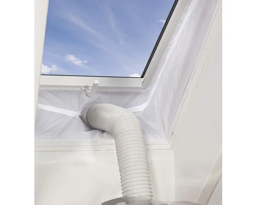 6x B-Ware Hantech Klimaanlage Auslass Fensterabdichtung mobile Klimageräte Ablufttrockner