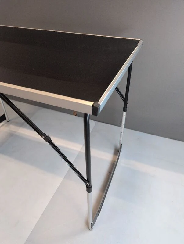 C-Ware Alu Klapptisch 3er Set Camping Tisch höhenverstellbar klappbar 100x60cm flexibel