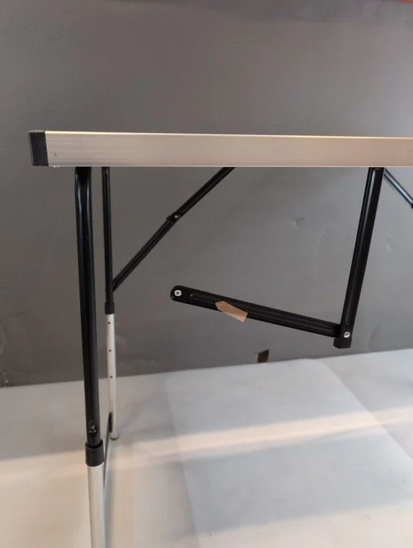 C-Ware Alu Klapptisch 3er Set Camping Tisch höhenverstellbar klappbar 100x60cm flexibel