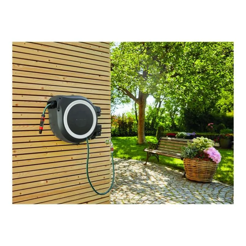B-Ware GARDENA Wand-Schlauchbox RollUp XL 35m Gartenbewässerung Schlauchbox grau
