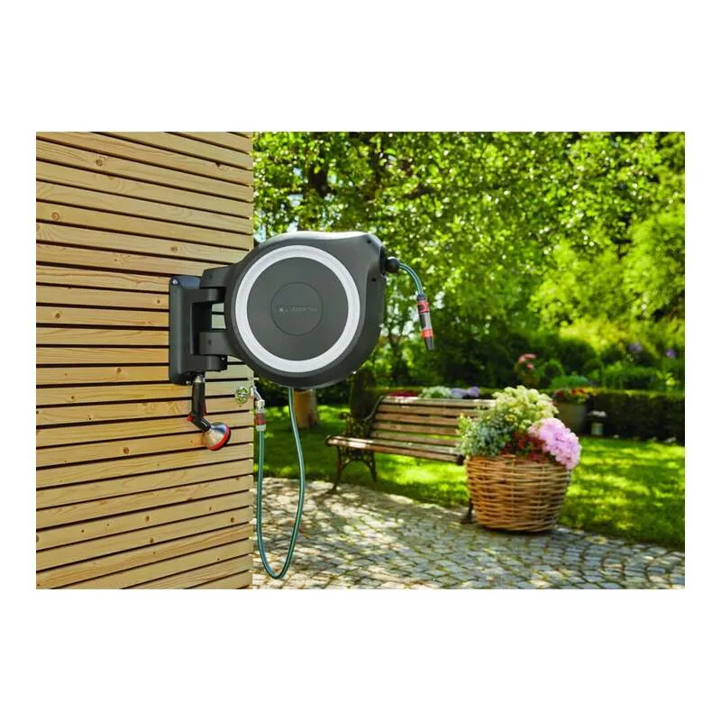 B-Ware GARDENA Wand-Schlauchbox RollUp XL 35m Gartenbewässerung Schlauchbox grau