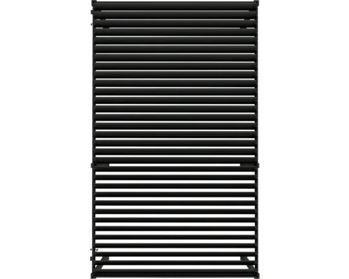 B-Ware Mirador Pergola Gartenpavillon Stahl-Pergola anthrazit 300x500cm Lamellendach