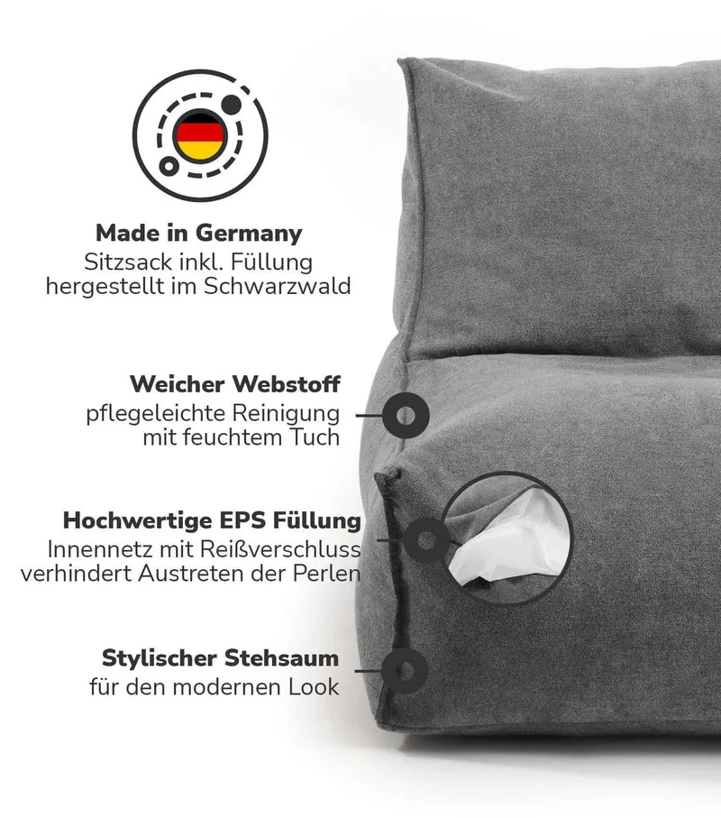 B-Ware mokebo Indoor Sitzsack Der Sundowner Bean Bag Chair Relaxsessel Sessel Liege EPS