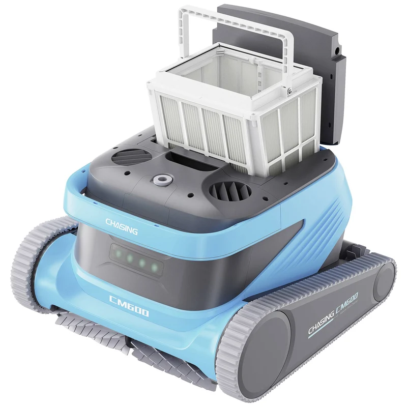 B-Ware Chasing Innovation Pool Reinigungsset Roboter Poolreiniger CM600 Boden Wand App